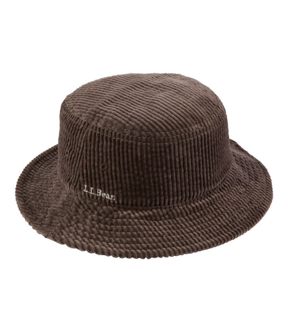 L.L.Bean Kids' Bean's Cord Bucket Hat Dark Cinder