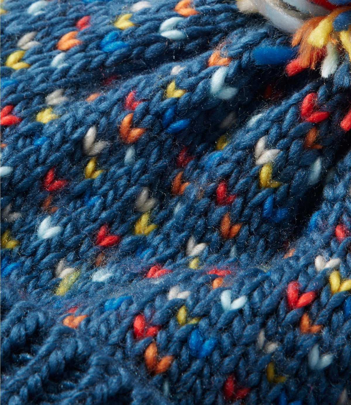 L.L.Bean Kids' Sweater Weather Hat Dark Marine Blue