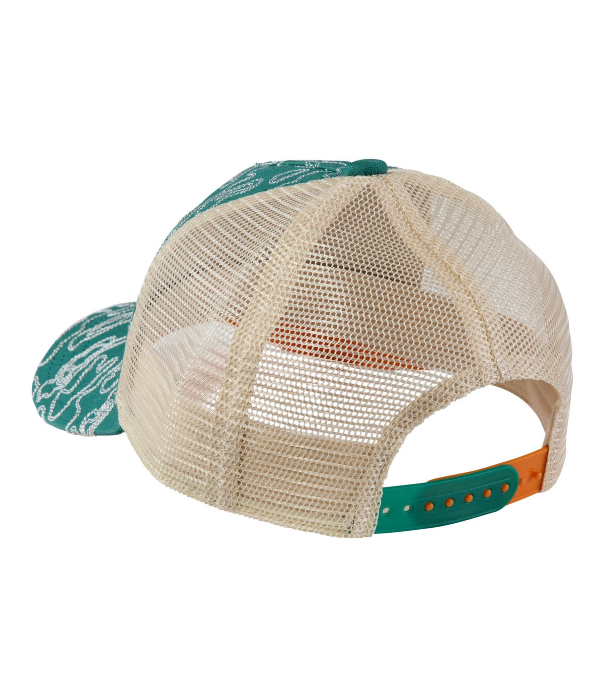L.L.Bean Kids' Trucker Hat Antique Green Let's Explore