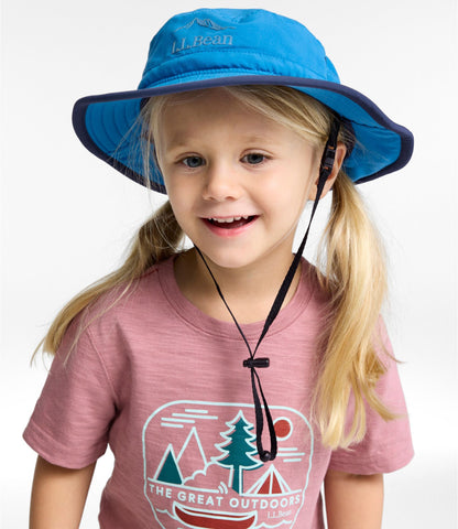 L.L.Bean Toddlers' L.L.Bean Sun Shade Bucket Hat Iced Orchid