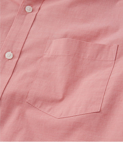 L.L.Bean Men's Comfort Stretch Performance® Shirt, Short-Sleeve, Slightly Fitted Untucked Fit Soft Juniper
