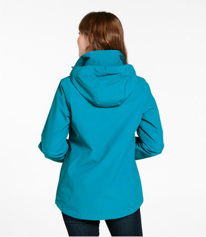 L.L.Bean Women's L.L.Bean Sweater Fleece 3-in-1 Jacket True Teal/Sailcloth