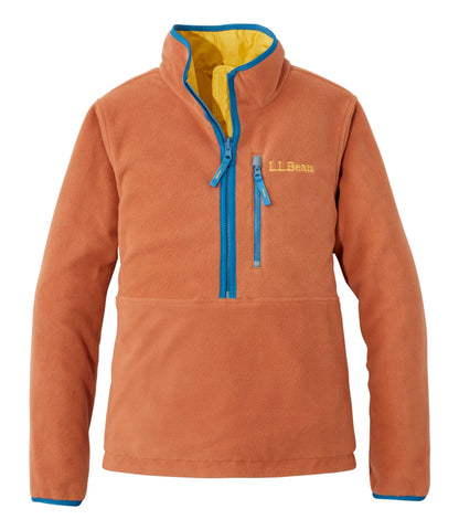 L.L.Bean Women's Bean's Classic Reversible Anorak Field Gold/Forest Gray