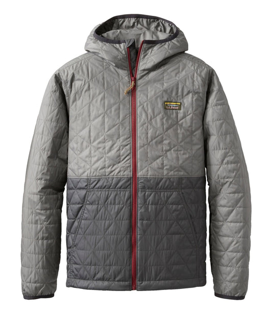 L.L.Bean Men's Katahdin Insulated Hoodie, Colorblock