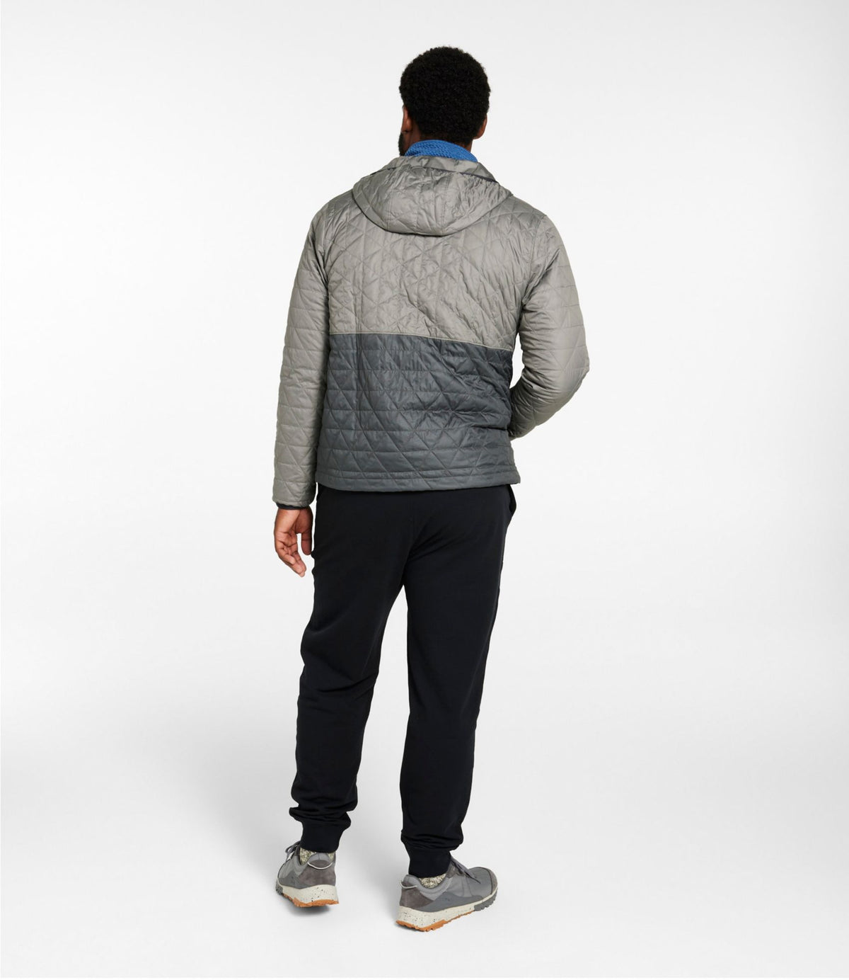 L.L.Bean Men's Katahdin Insulated Hoodie, Colorblock