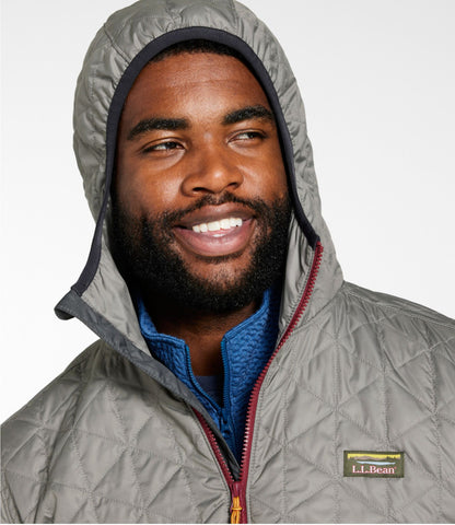 L.L.Bean Men's Katahdin Insulated Hoodie, Colorblock