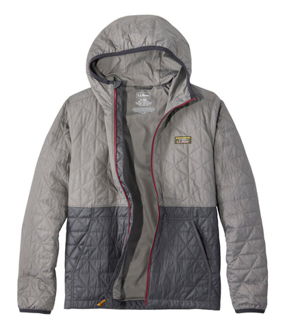 L.L.Bean Men's Katahdin Insulated Hoodie, Colorblock