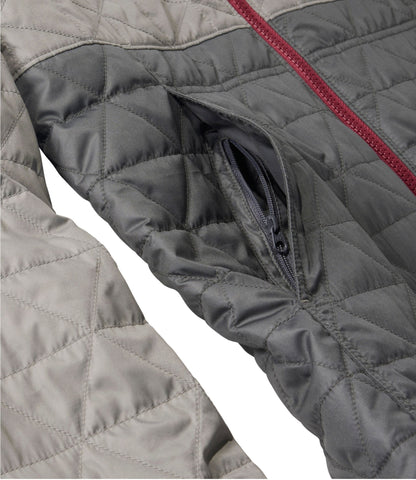 L.L.Bean Men's Katahdin Insulated Hoodie, Colorblock