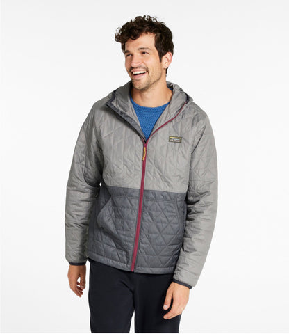 L.L.Bean Men's Katahdin Insulated Hoodie, Colorblock