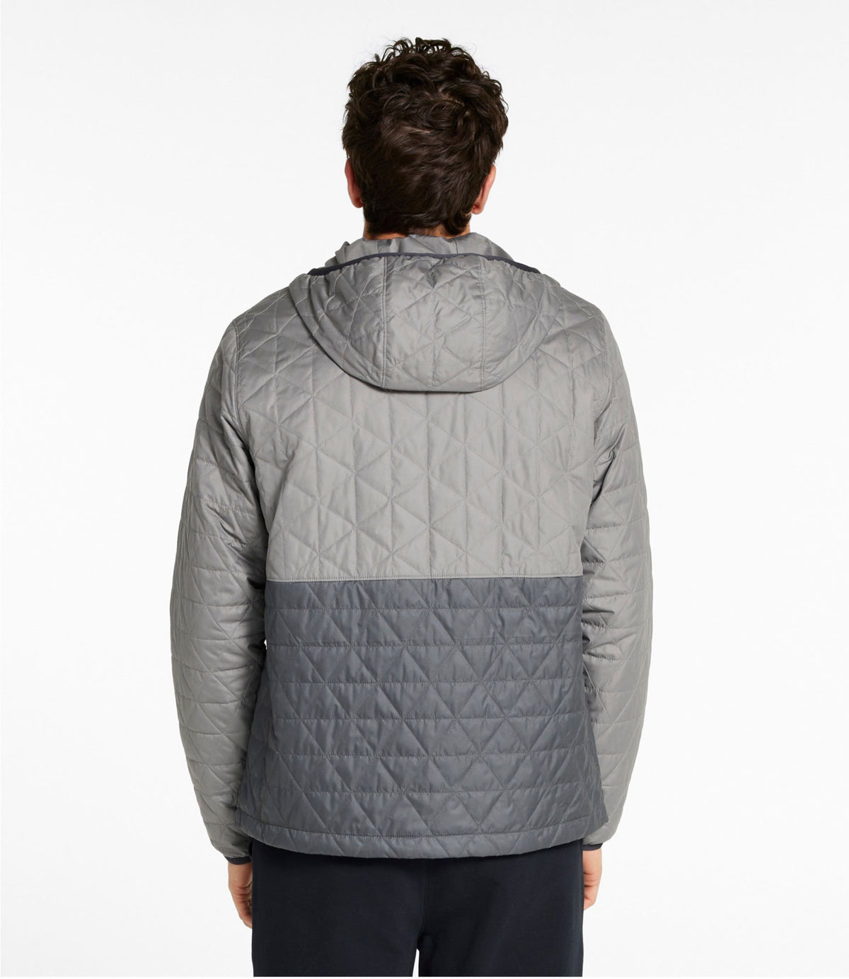 L.L.Bean Men's Katahdin Insulated Hoodie, Colorblock