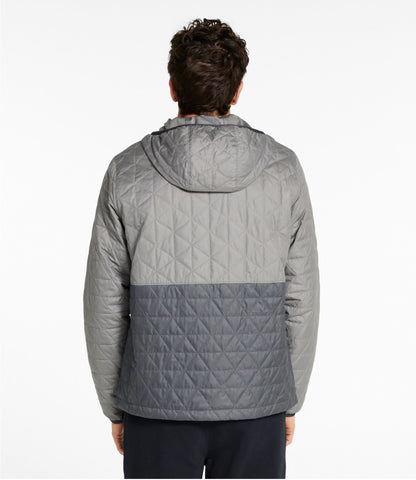L.L.Bean Men's Katahdin Insulated Hoodie, Colorblock