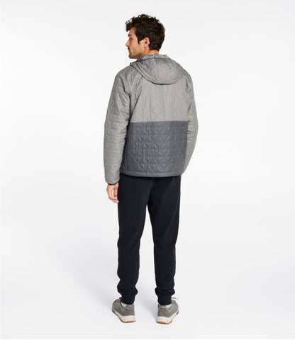 L.L.Bean Men's Katahdin Insulated Hoodie, Colorblock