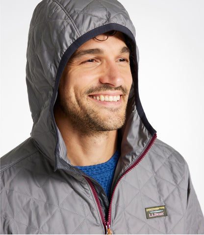 L.L.Bean Men's Katahdin Insulated Hoodie, Colorblock