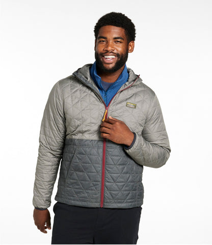 L.L.Bean Men's Katahdin Insulated Hoodie, Colorblock