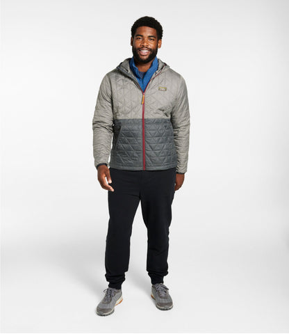 L.L.Bean Men's Katahdin Insulated Hoodie, Colorblock