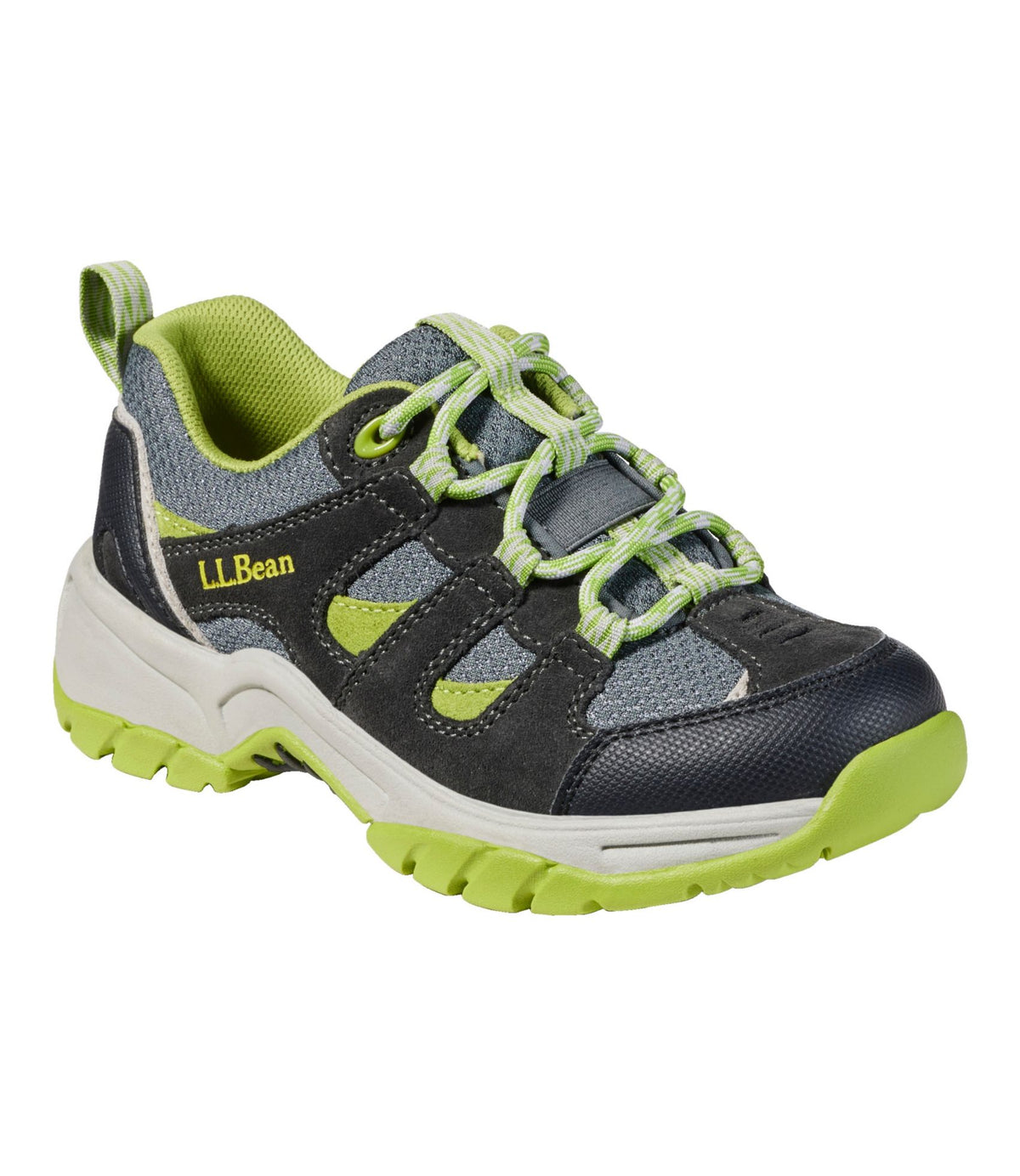 L.L.Bean Kids' Trail Model Hikers, Low Carbon Navy