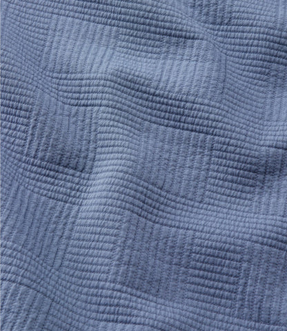 L.L.Bean Vintage Matelassé Bedspread Atlantic Blue