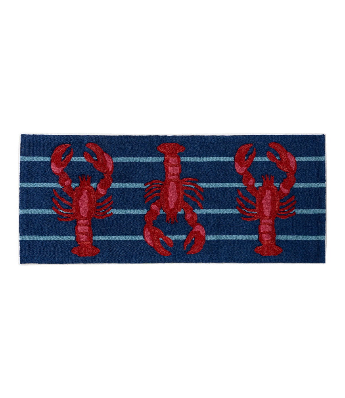 L.L.Bean Indoor/Outdoor Vacationland Runner, Lobsters