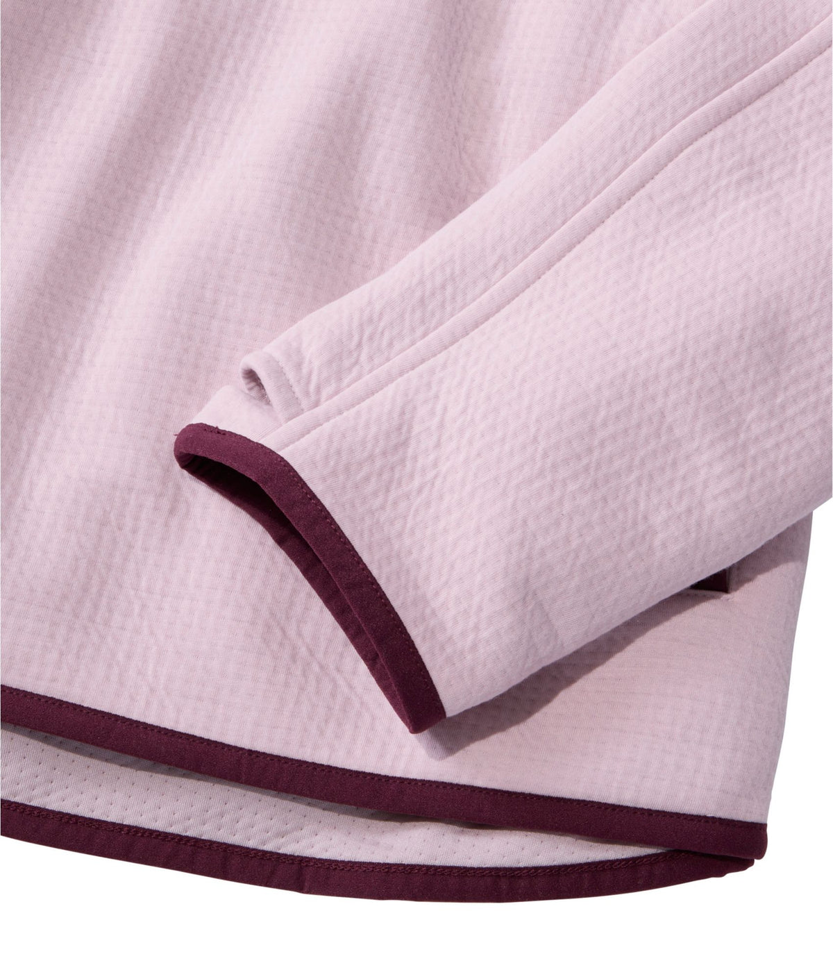 L.L.Bean Women's VentureTek 1/2 Zip Pullover Antique Lilac
