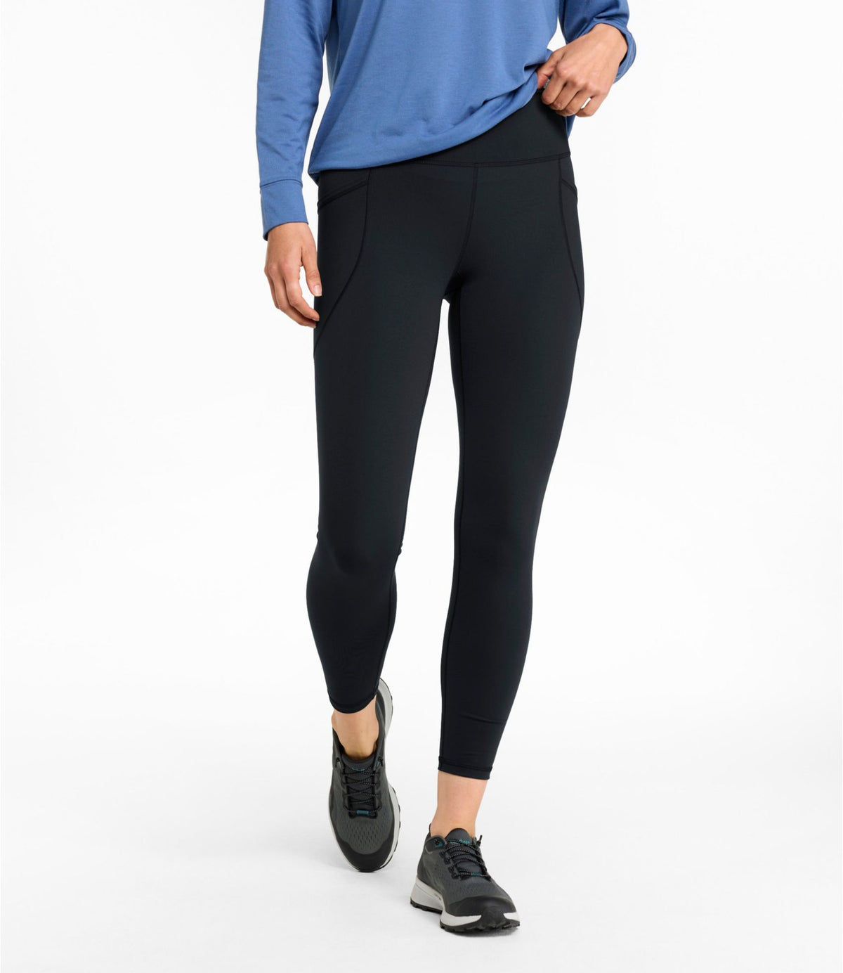 L.L.Bean Women's VentureStretch Pocket Leggings Classic Navy