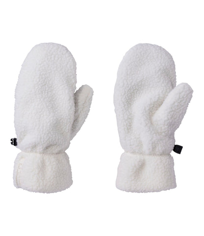 L.L.Bean Women's Sherpa Fleece Mittens Bone