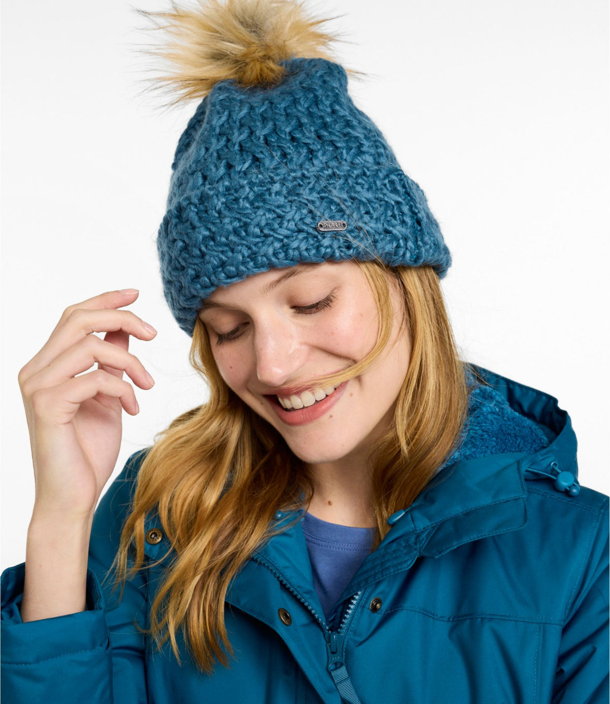 L.L.Bean Women's Pistil Diva Beanie Blue