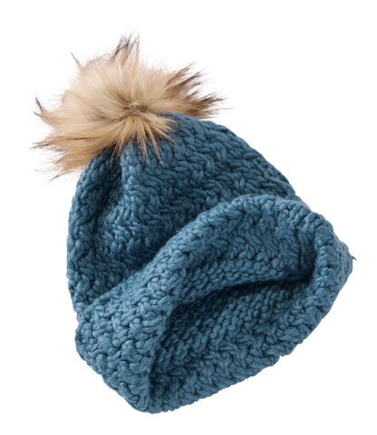 L.L.Bean Women's Pistil Diva Beanie Blue