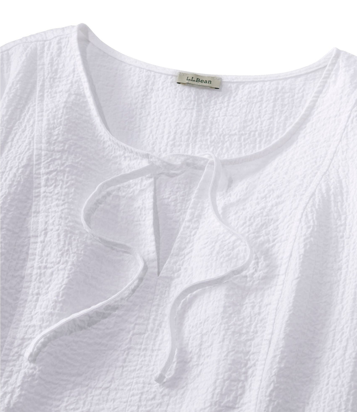 L.L.Bean Women's Sunwashed Textured Popover Shirt Bordeaux