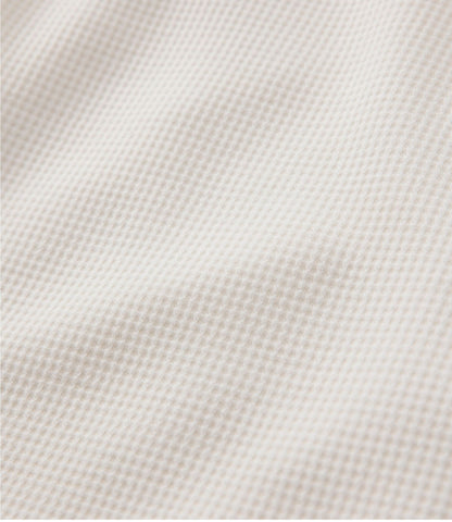 L.L.Bean Women's Mountainside Micro Waffle Henley Bone