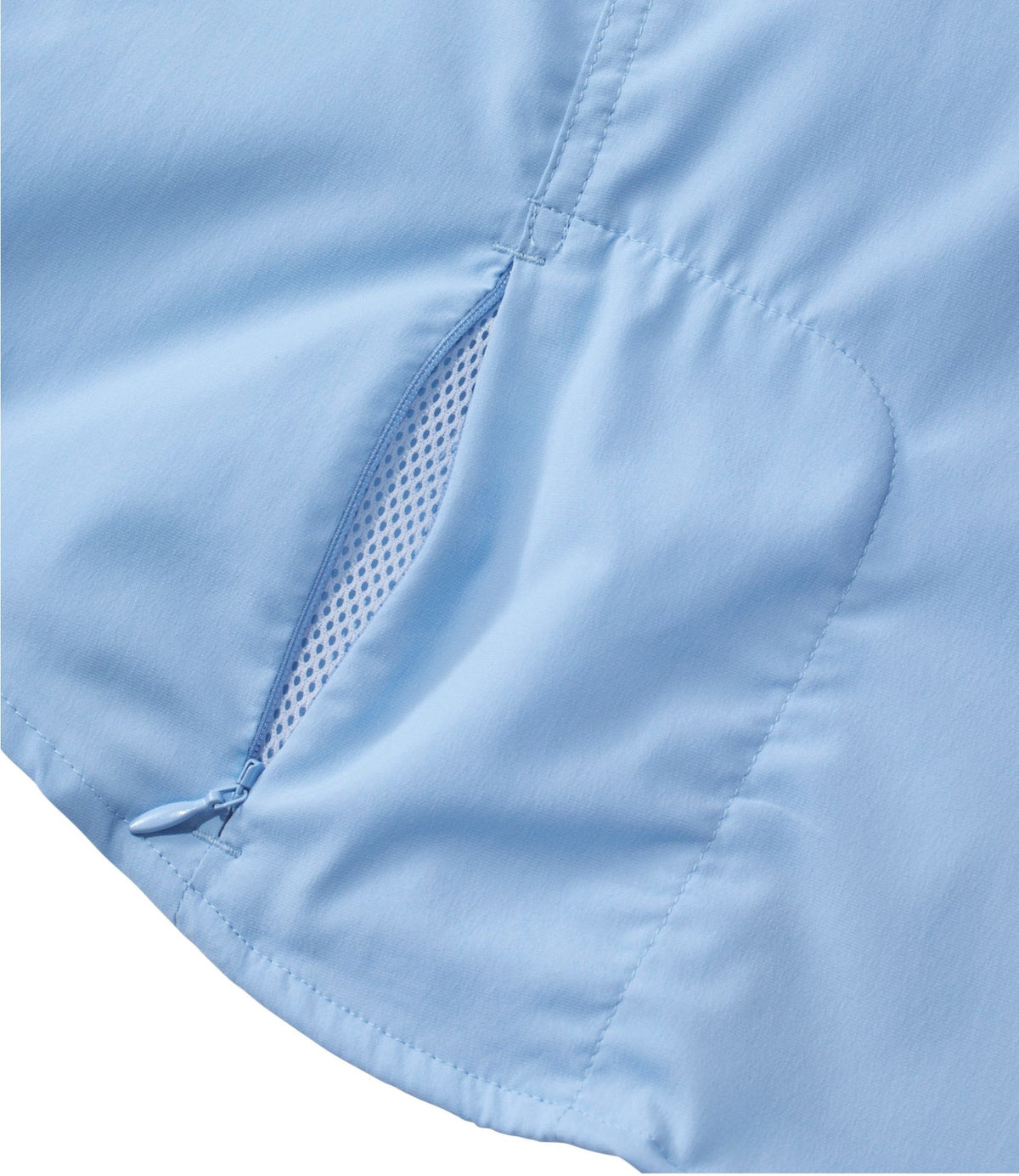 L.L.Bean Women's Tropicwear Shirt, Long-Sleeve Lapis Quartz