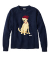 Classic Navy Holiday Dog