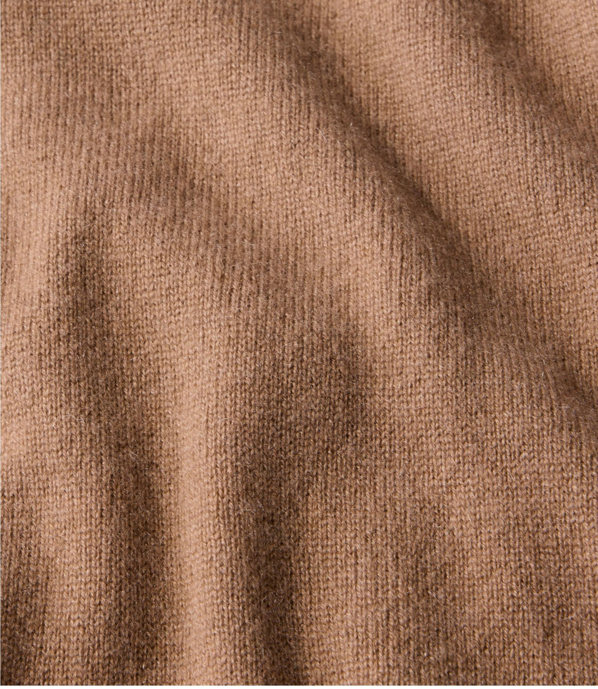 L.L.Bean Women's Classic Cashmere Sweater, Crewneck Fair Isle Camel Heather Fair Isle