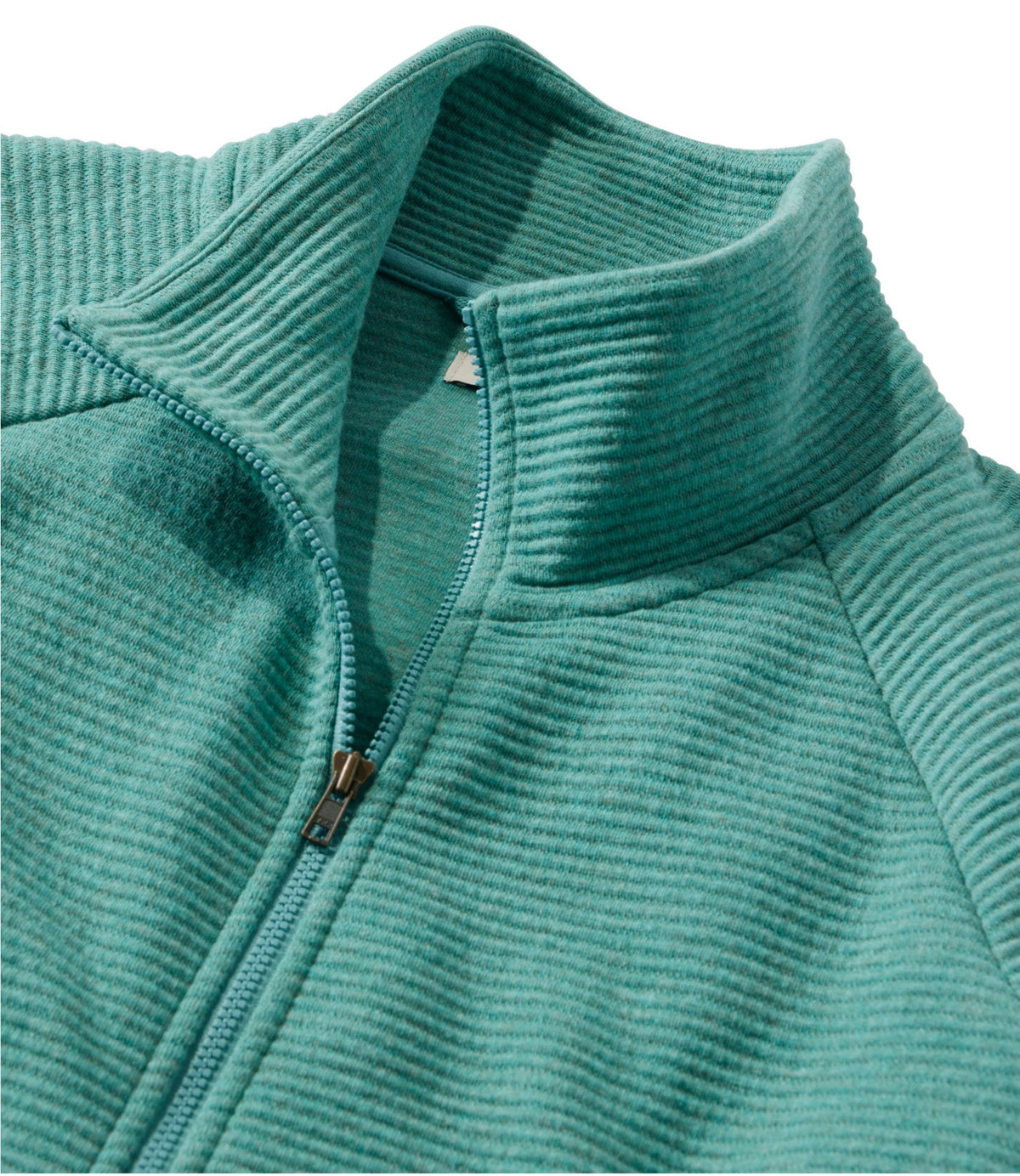 L.L.Bean Women's Lakewashed Double-Knit Full-Zip Classic Navy