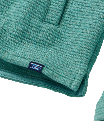 L.L.Bean Women's Lakewashed Double-Knit Full-Zip Classic Navy