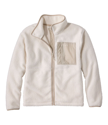 L.L.Bean Women's Mountainside Fleece Jacket Bone