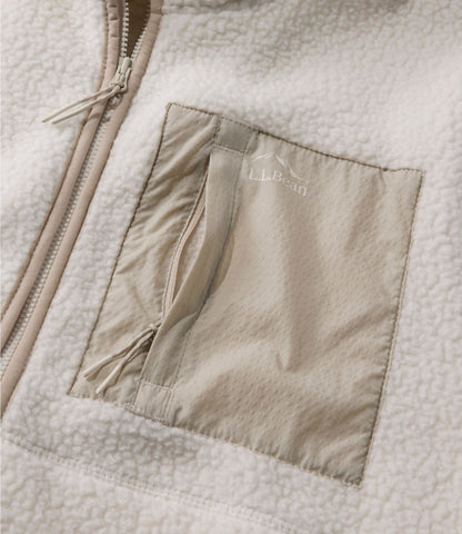 L.L.Bean Women's Mountainside Fleece Jacket Bone
