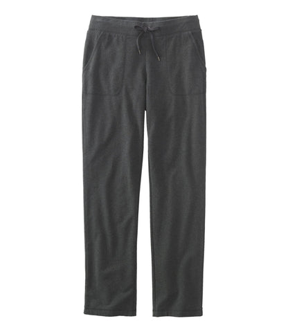 L.L.Bean Women's Ultrasoft Sweats, Straight-Leg Charcoal Heather