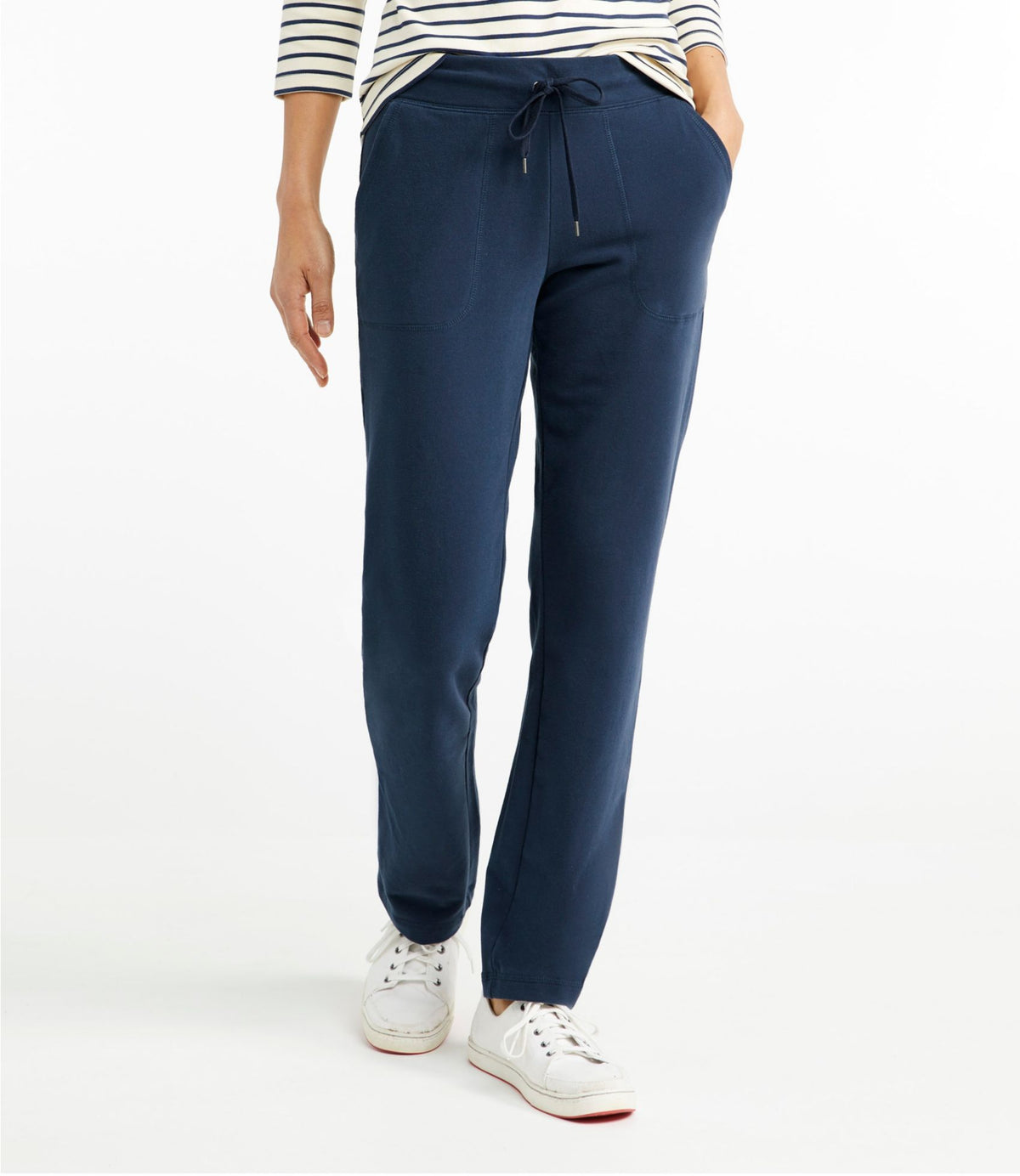 L.L.Bean Women's Ultrasoft Sweats, Straight-Leg Charcoal Heather