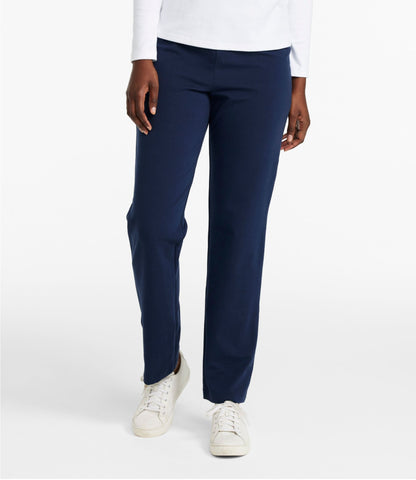 L.L.Bean Women's Perfect Fit Pants, Slim Classic Navy