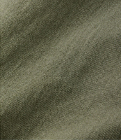 L.L.Bean Women's L.L. Bean Heritage Washed Denim Shirt Dress, Garment-Dye Deep Olive