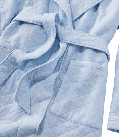 L.L.Bean Women's Quilted Robe Classic Navy