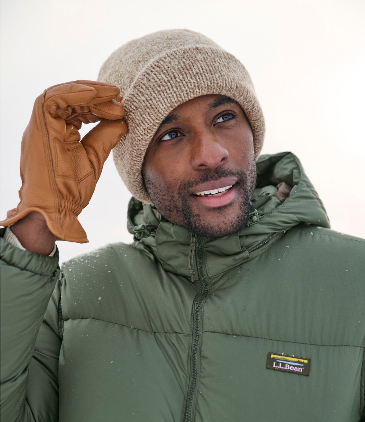 L.L.Bean Adults' Ragg Wool Hat Oatmeal