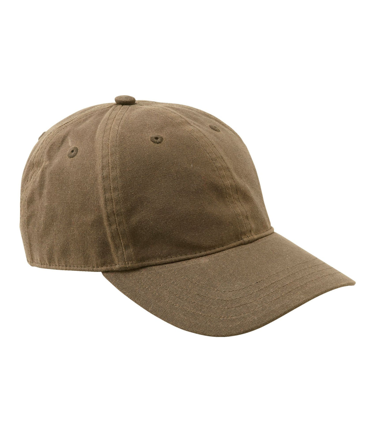 L.L.Bean Adults' Wool-Lined Waxed-Cotton Fowler's Cap Khaki