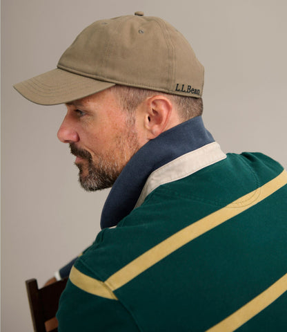 L.L.Bean Adults' Wool-Lined Waxed-Cotton Fowler's Cap Khaki