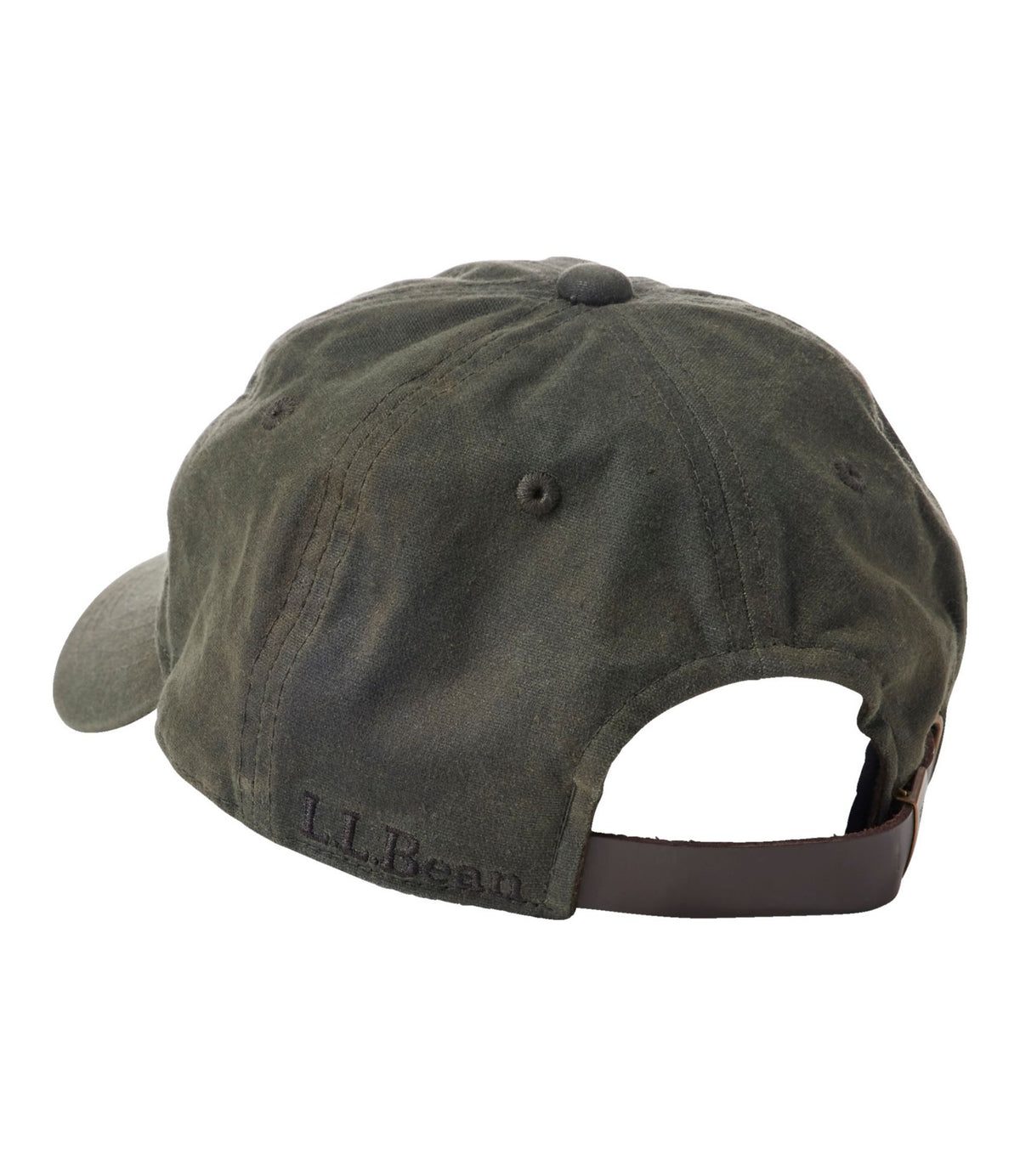 L.L.Bean Adults' Wool-Lined Waxed-Cotton Fowler's Cap Khaki