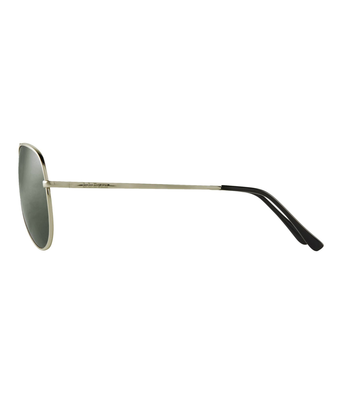 L.L.Bean Adults' L.L.Bean Classic Aviator Polarized Sunglasses Shiny Gold/Gray