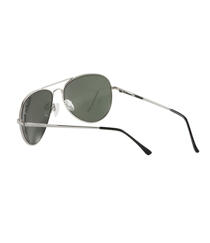 L.L.Bean Adults' L.L.Bean Classic Aviator Polarized Sunglasses Shiny Gold/Gray