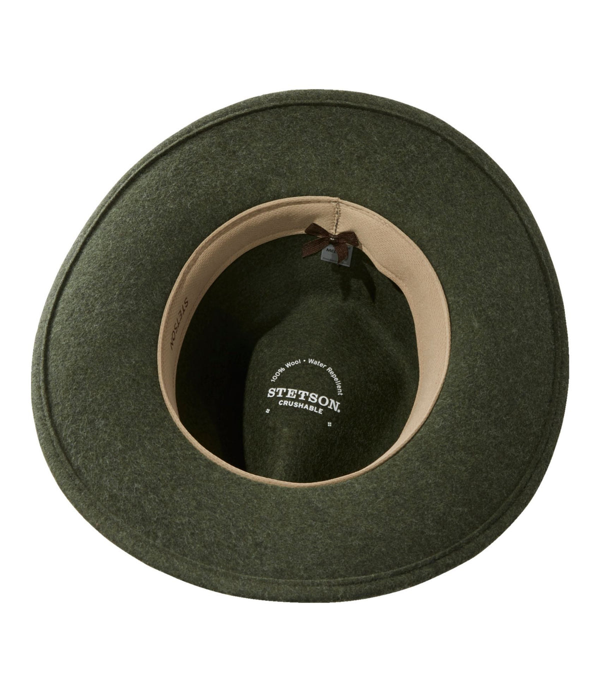 L.L.Bean Adults' Stetson Expedition Crushable Wool Hat Loden