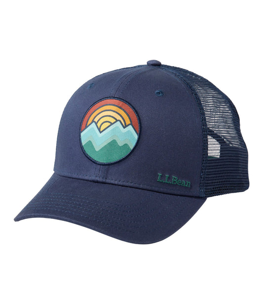 L.L.Bean Adults' L.L.Bean Trucker Hat Classic Navy Outdoors