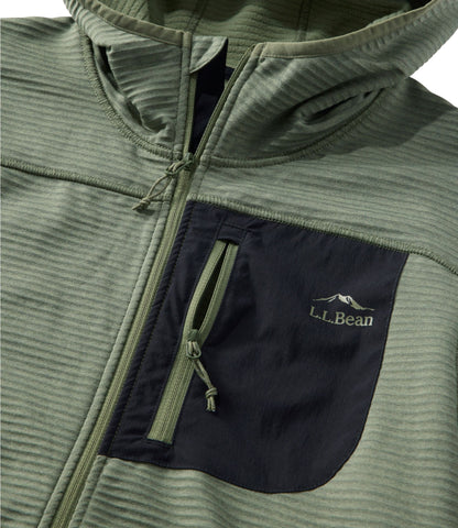 L.L.Bean Men's Cresta Fleece Full-Zip Hooded Jacket Classic Navy